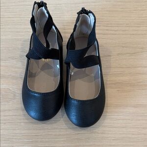Children’s Place Black Kids Ballet Flats NWOT
